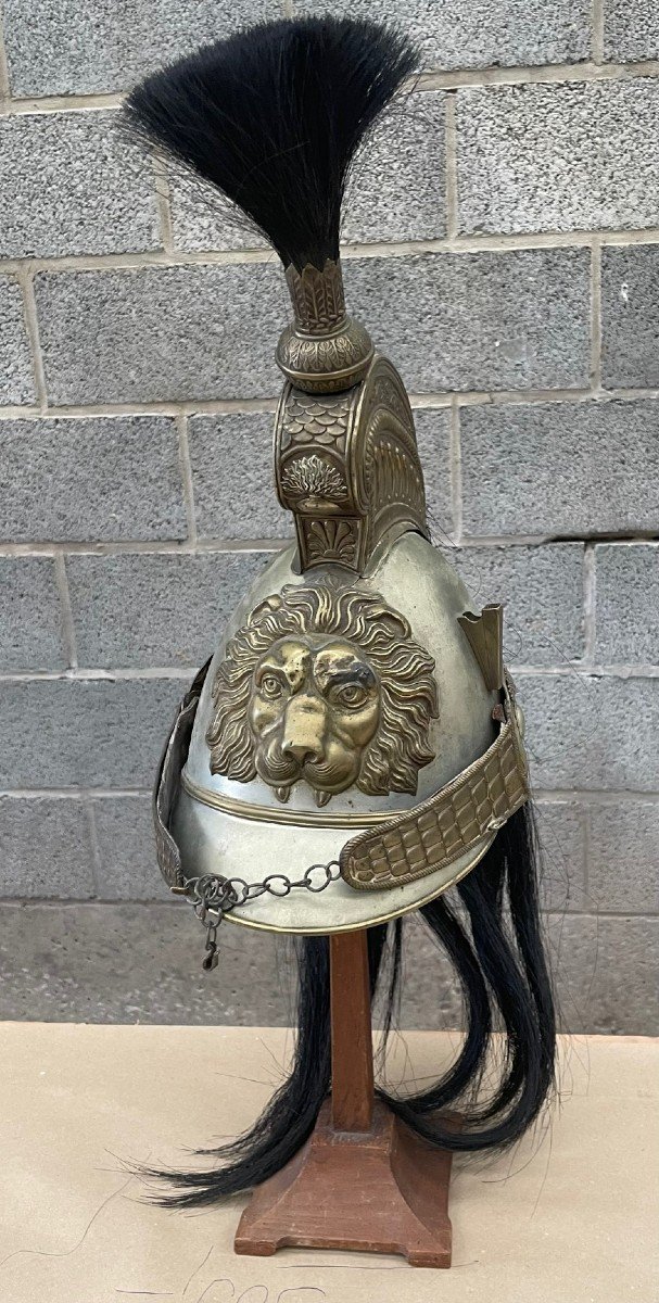 Casque De Cuirassier Belge Modèle 1843