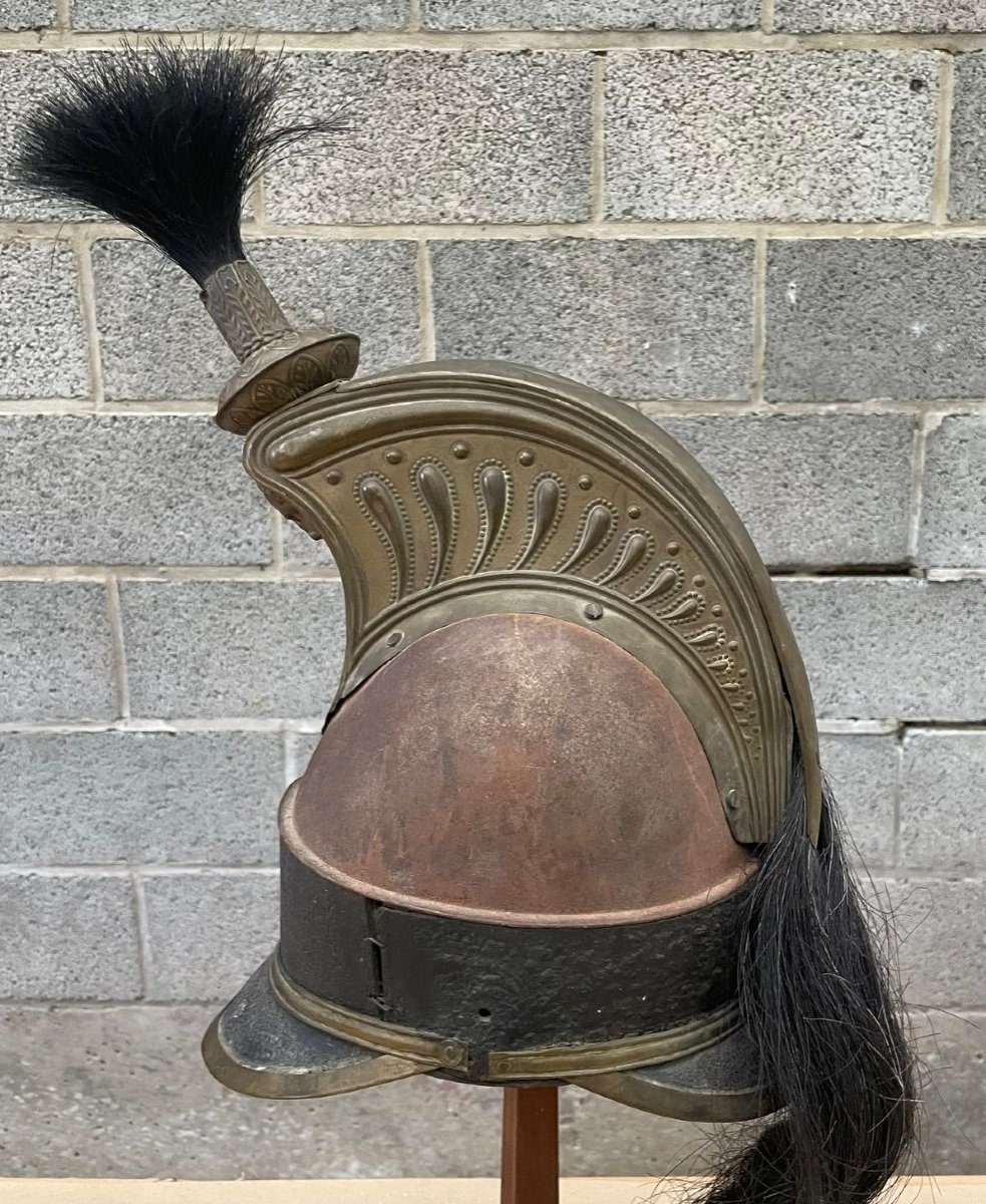 Belgian Cuirassier Helmet Model 1830-photo-3