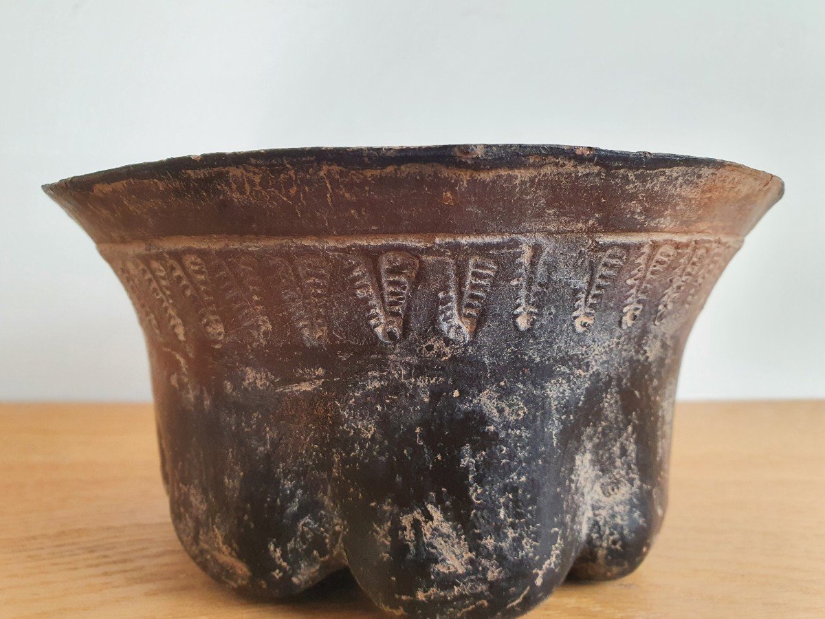 Pre-columbian Art, Terracotta Offering Bowl.-photo-4