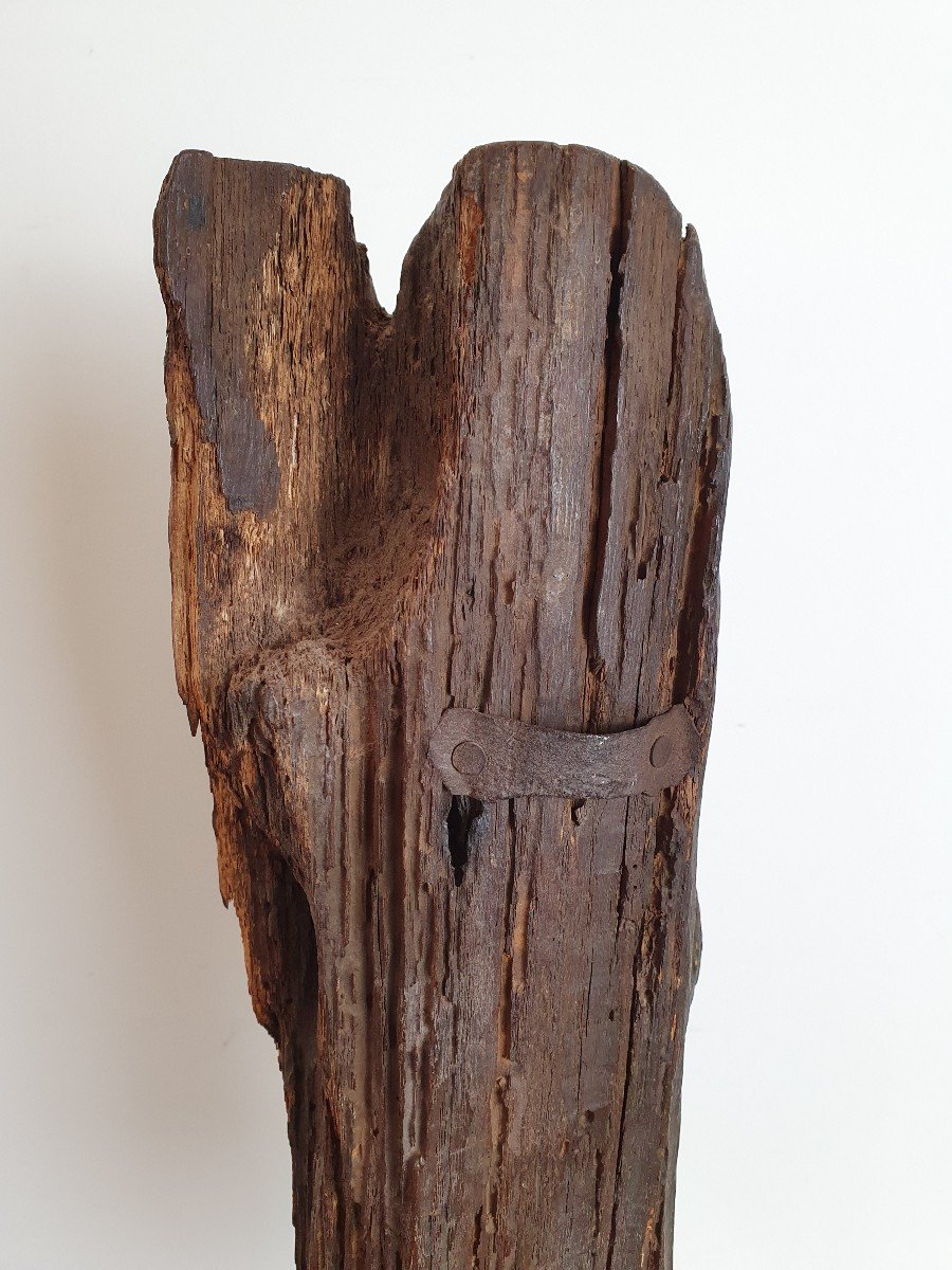 Naked Woman, Wooden Sculpture, XVIII °.-photo-2