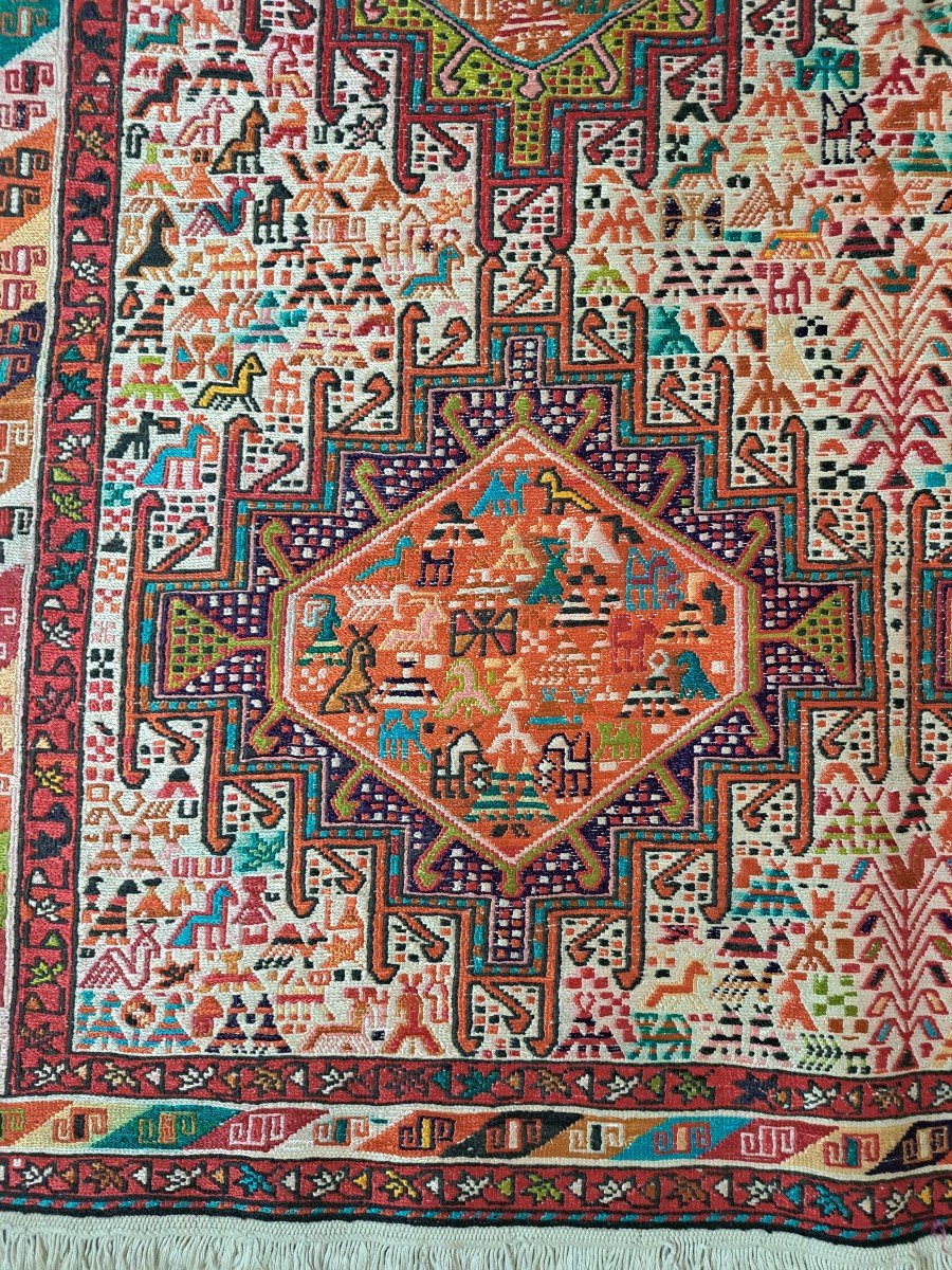 Tapis , Sumak , Iran , XX°. -photo-2