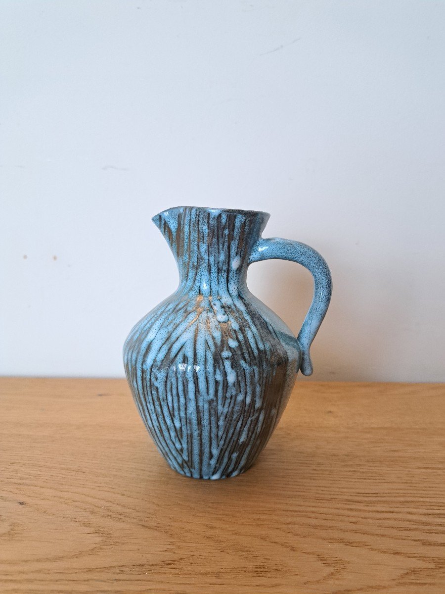 Accolay, Pitcher, Ceramic, 20th Century.-photo-3