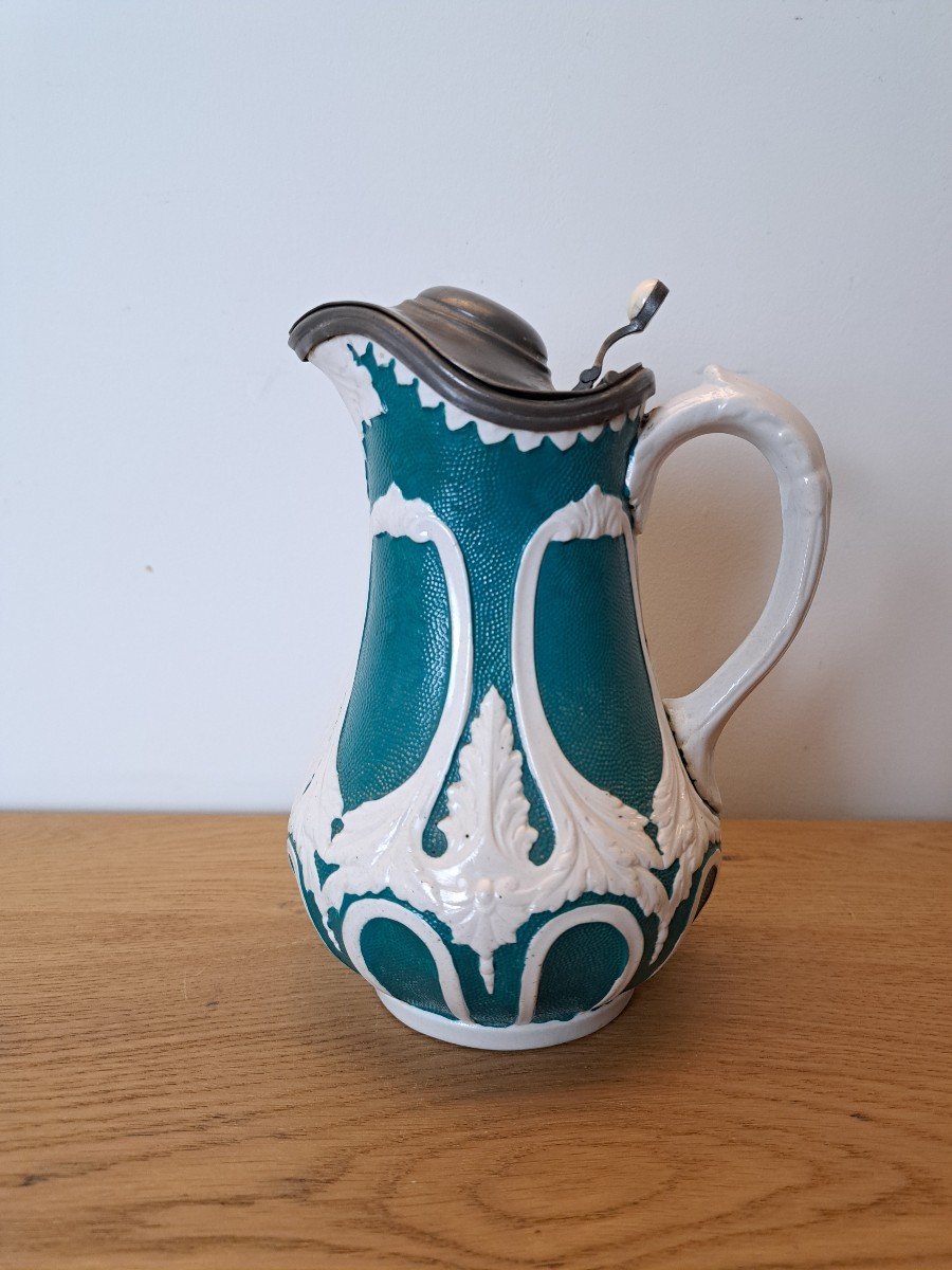 Pitcher, England, Ceramic, 19th Century.-photo-3