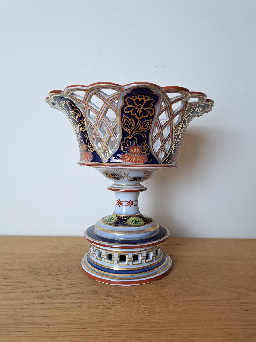 Porcelaine De Bayeux , Coupe Ajouré , XIX°. -photo-2