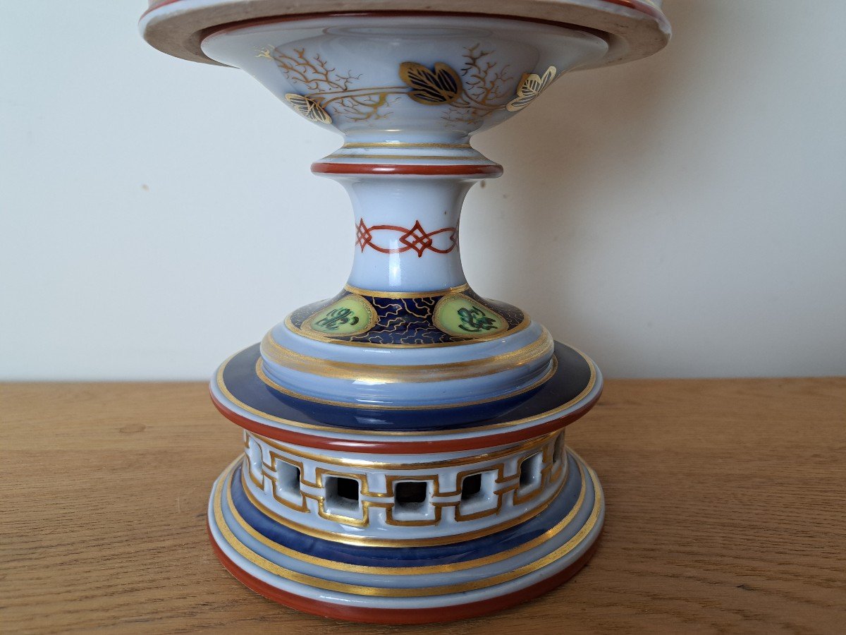 Porcelaine De Bayeux , Coupe Ajouré , XIX°. -photo-1