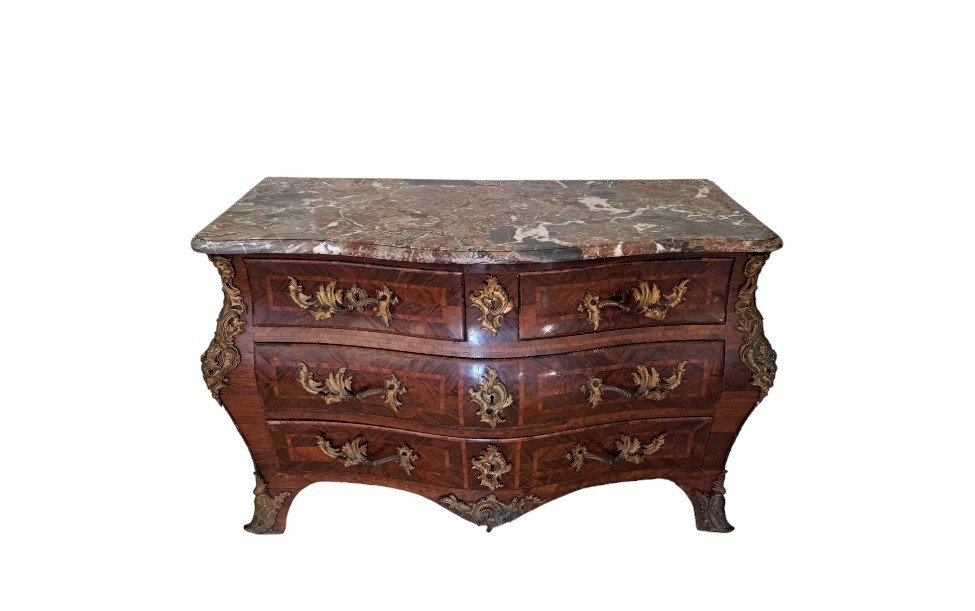 Tomb Commode, Stamped, 18th Century. 