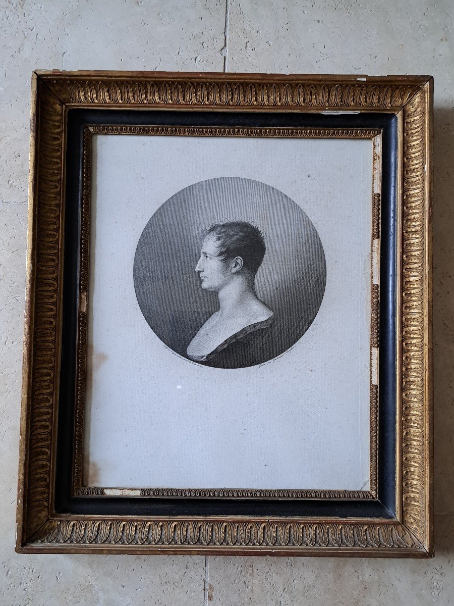 Napoleon I, Engraving By Wicar And Morghen, Empire, Early 19th Century. -photo-2