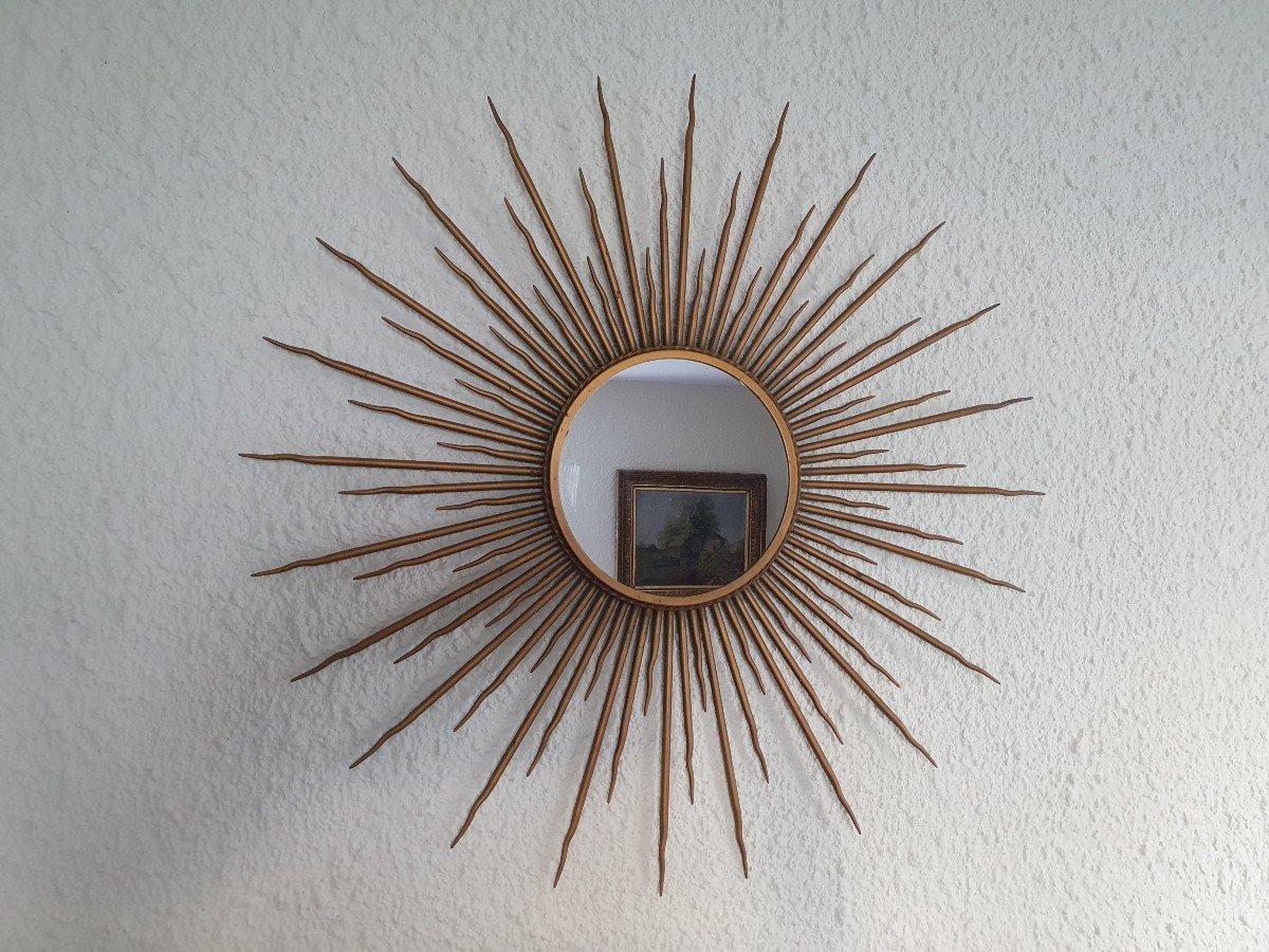 Sun Mirror, Brass, Year 50. -photo-4