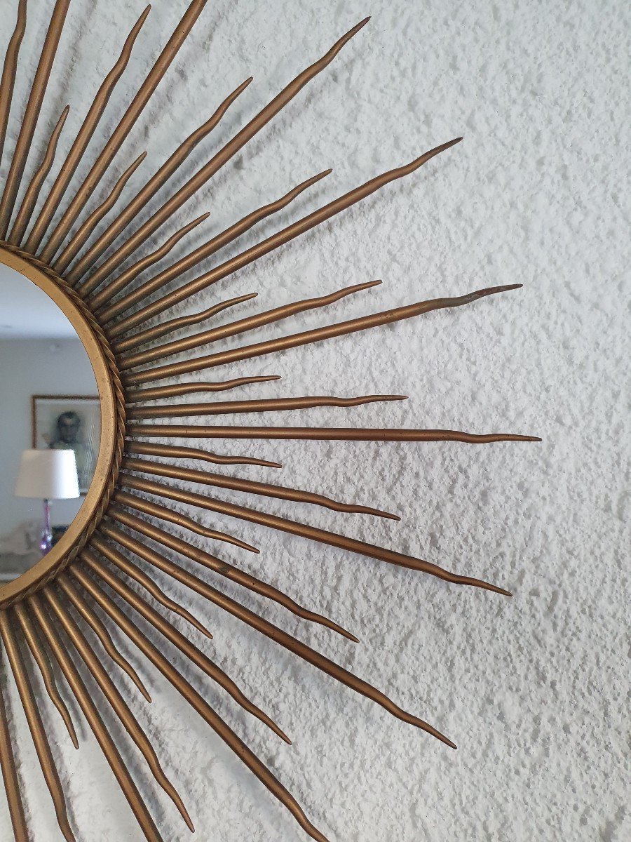 Sun Mirror, Brass, Year 50. -photo-3