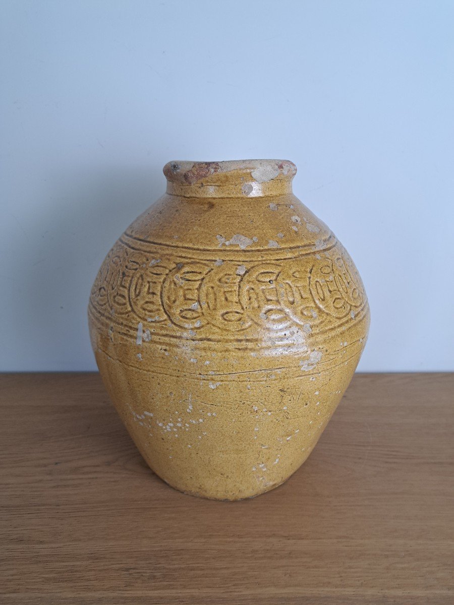 China Or Vietnam, Large Enameled Terracotta Potiche. -photo-3