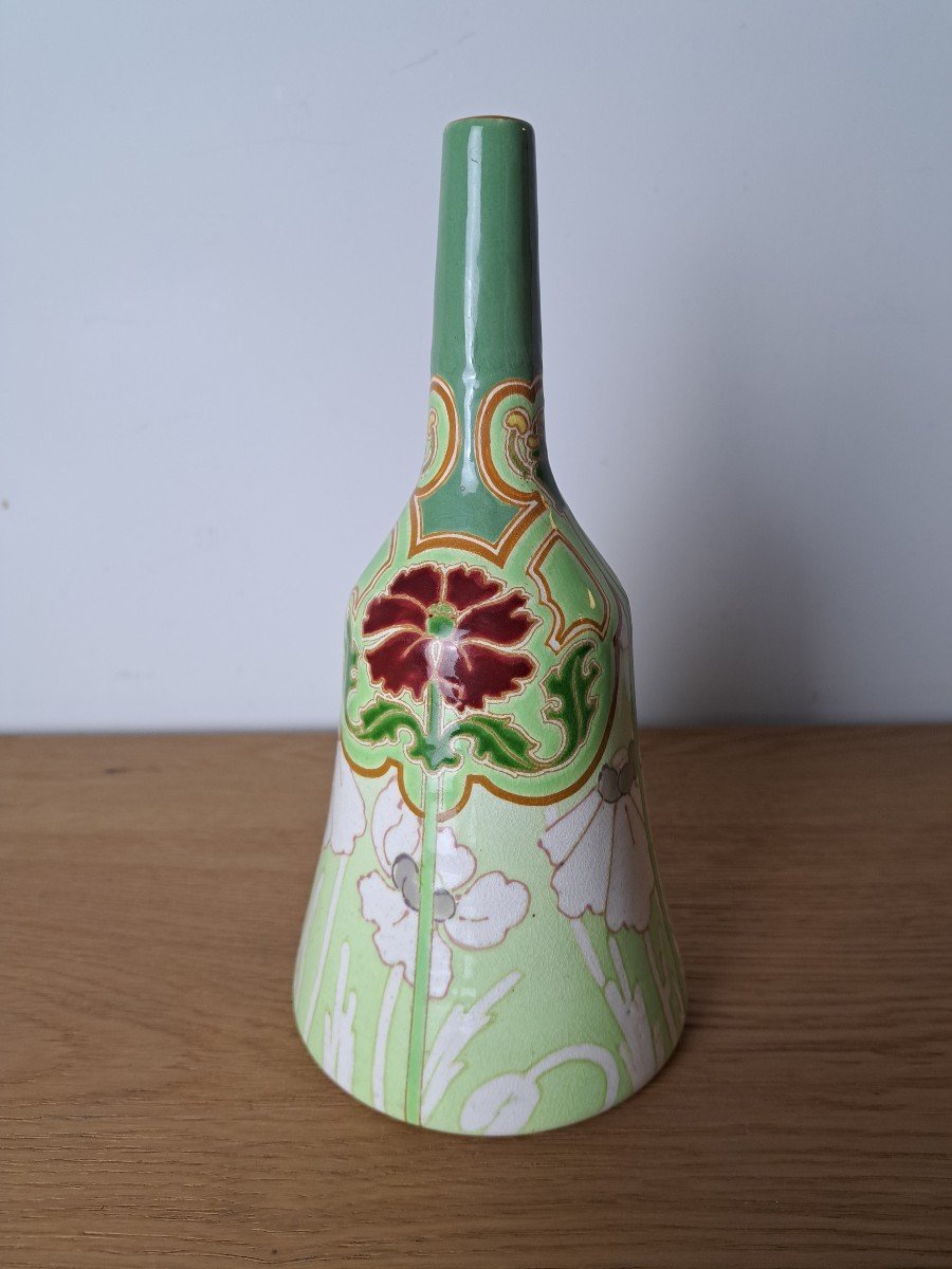 Keller Et Guérin, Soliflore Vase, Art Nouveau, Late 19th/early 20th Century. -photo-3