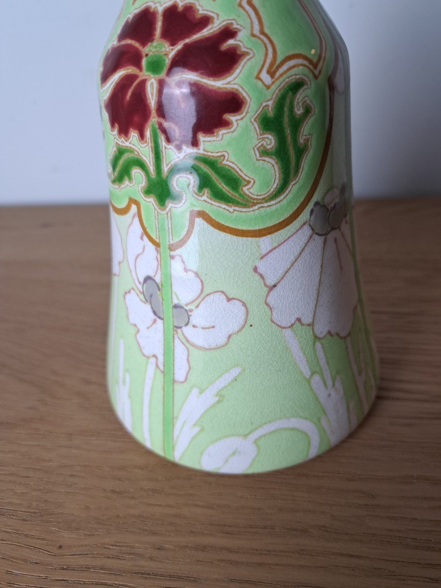 Keller Et Guérin, Soliflore Vase, Art Nouveau, Late 19th/early 20th Century. -photo-5