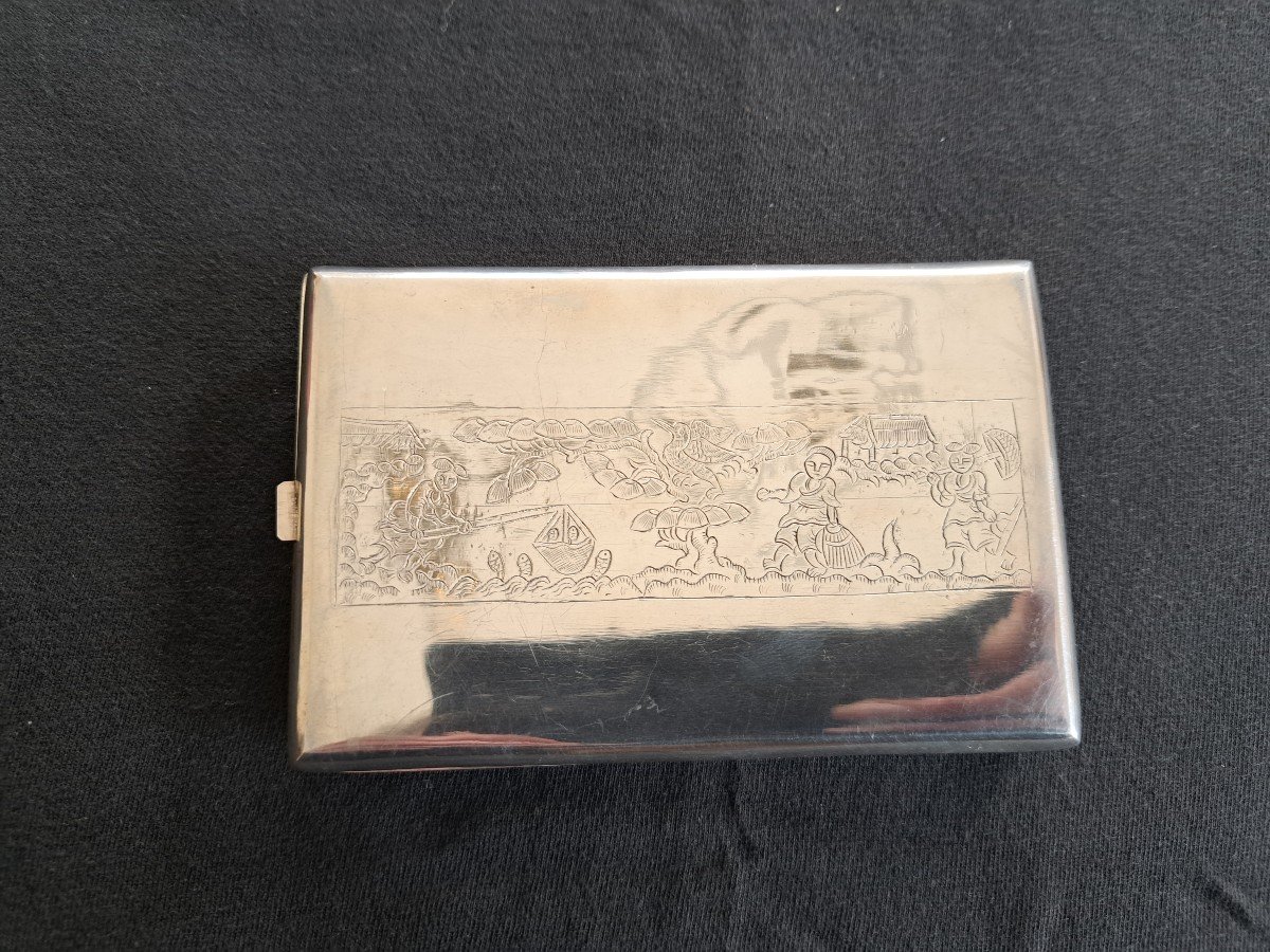 Cigarette Case, Indochina, Early 20th Century. -photo-4