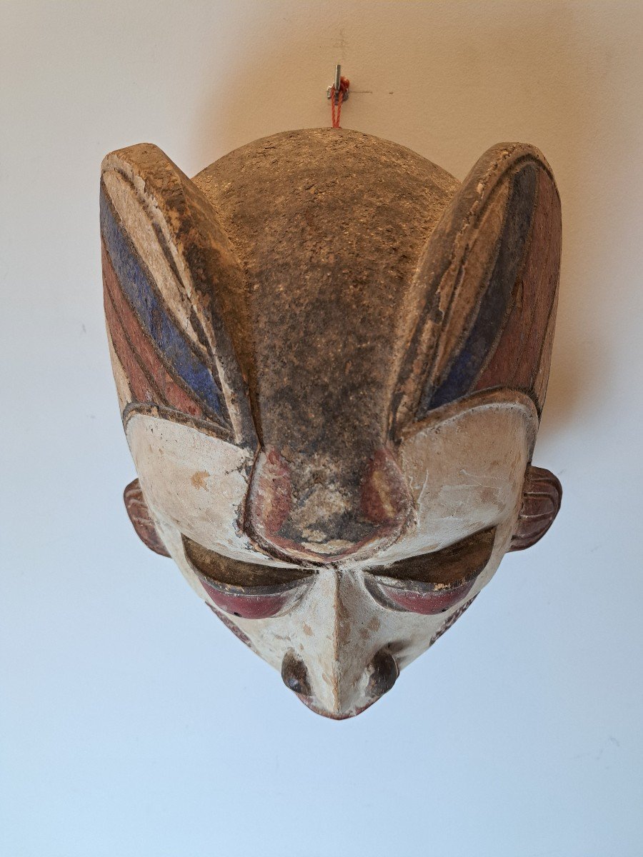 African Mask, Punu, Gabon, 20th Century. -photo-4