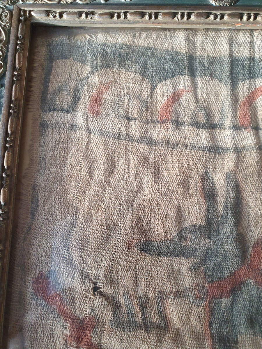 Cloth Fragment, Anubis, Egypt.-photo-2