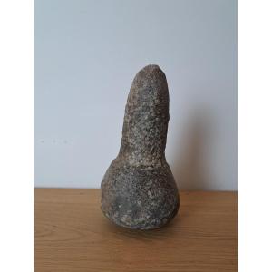 Pigment Pestle, Stone, 19th Century. 