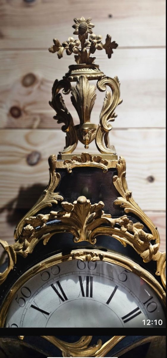 18th Century Louis XV Period Cartel Clock-photo-3