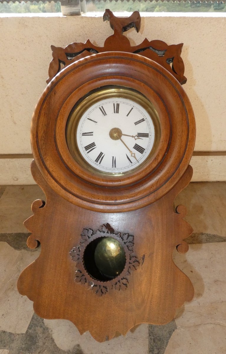 Romanet Comtoise Clock Pendulum With Its Case 