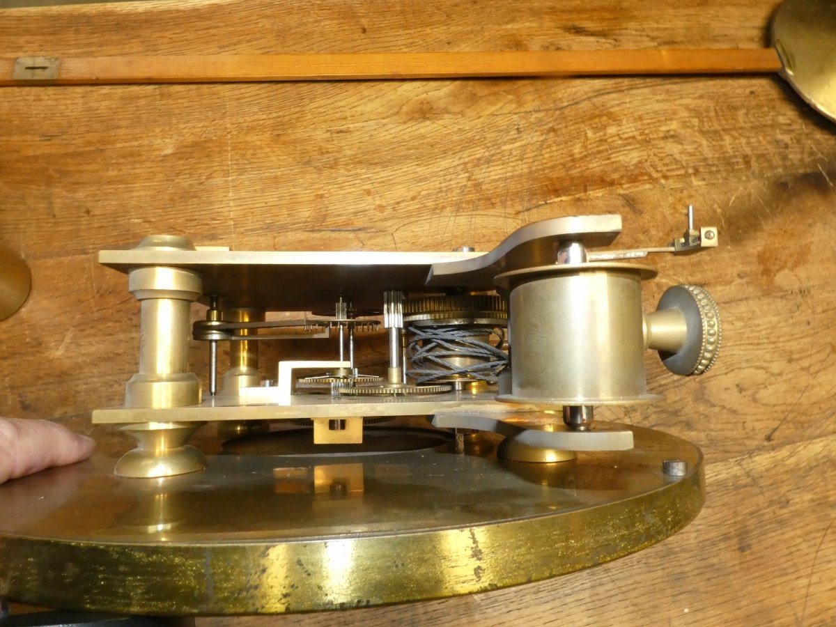 Horloge Pendule Regulateur A Platines Echappement A Chevilles-photo-3