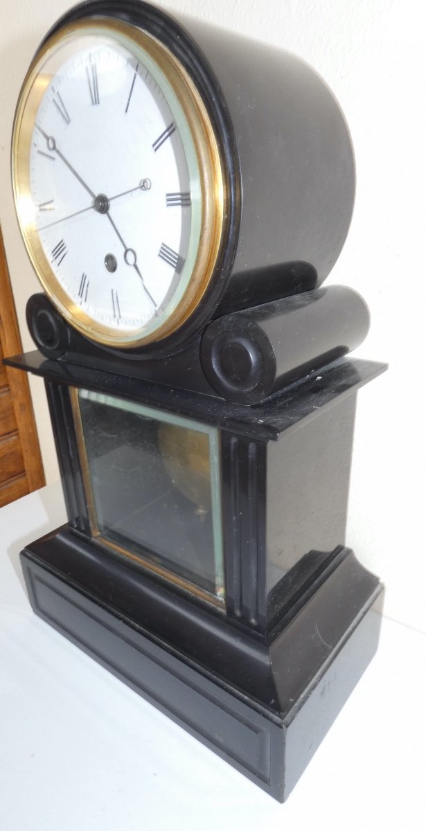 Pendulum Clock Notary With Central Second Hand Regulator-photo-3