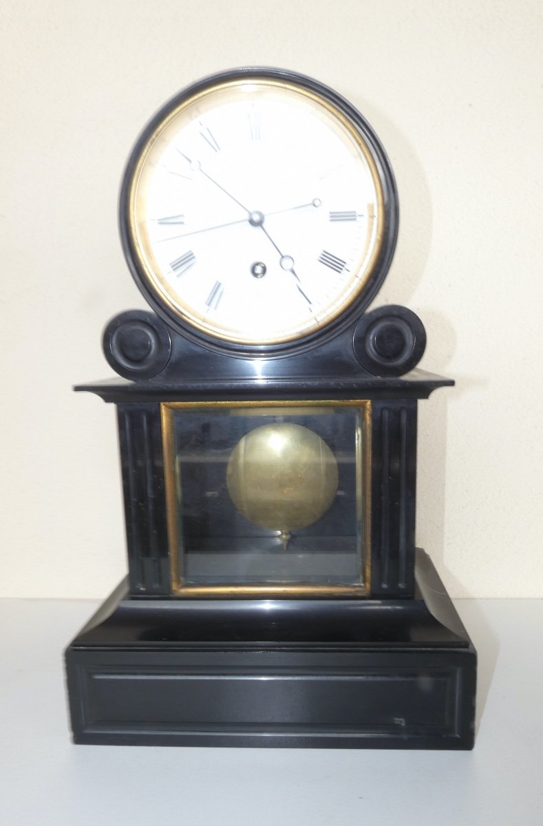 Pendulum Clock Notary With Central Second Hand Regulator-photo-1