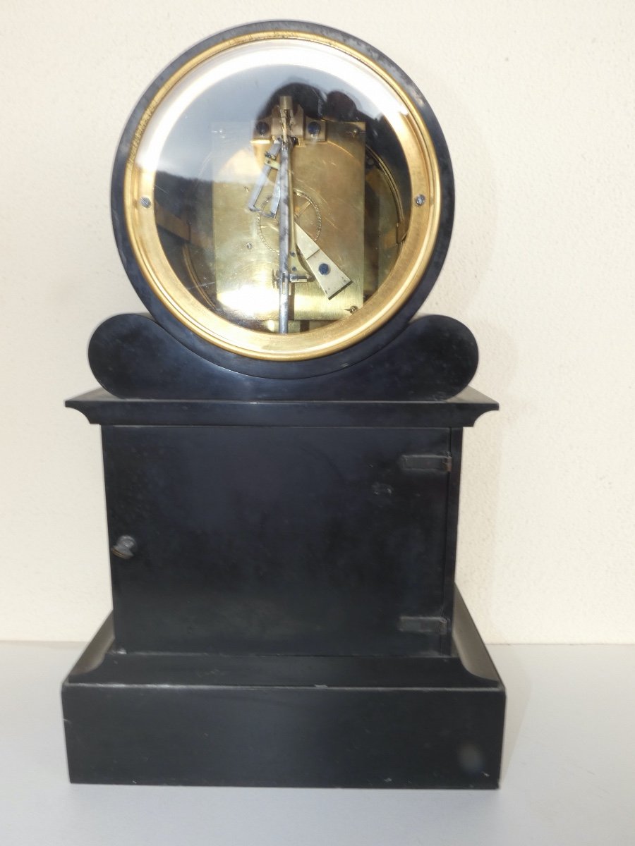 Pendulum Clock Notary With Central Second Hand Regulator-photo-2