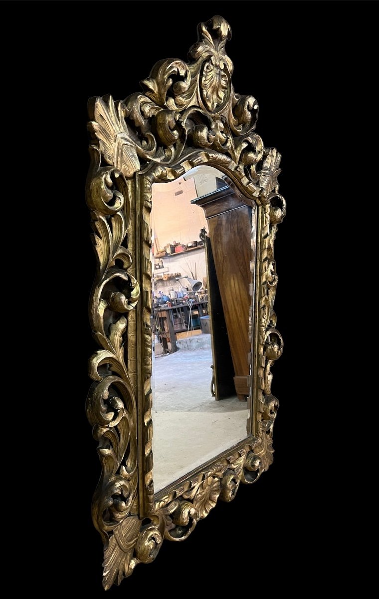 Large Italian XIXth Mirror-photo-2