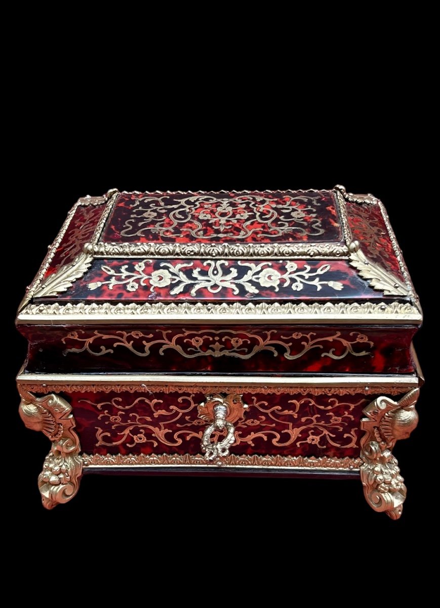 Coffret/boite Boulle époque Napoléon III-photo-2