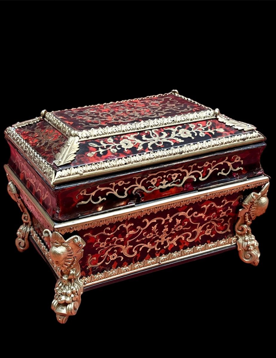 Coffret/boite Boulle époque Napoléon III-photo-2