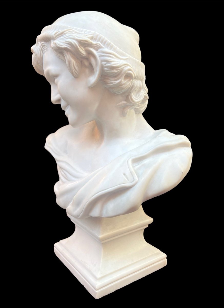 Late 19th Century Bust After Jean Baptiste Carpeaux-photo-2