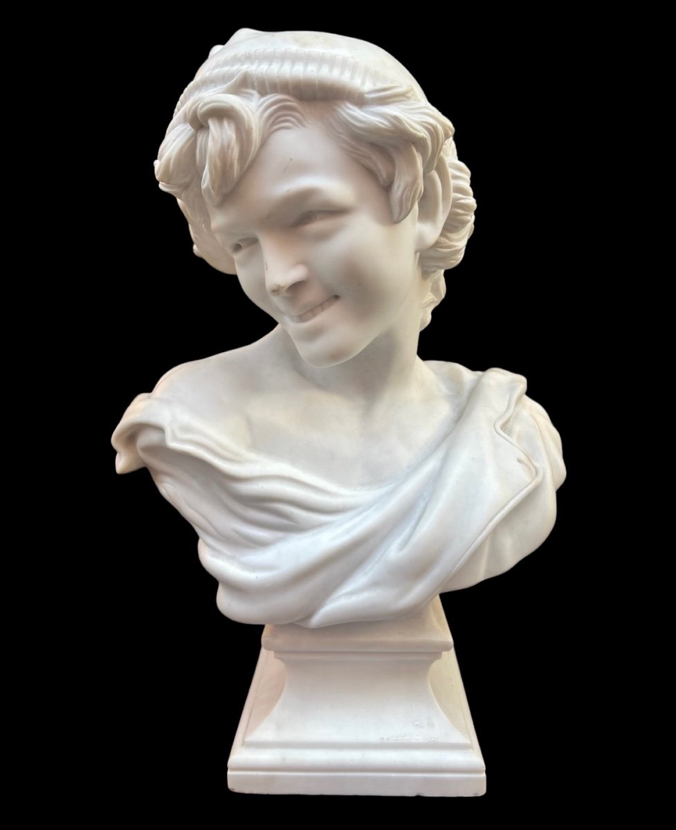 Late 19th Century Bust After Jean Baptiste Carpeaux