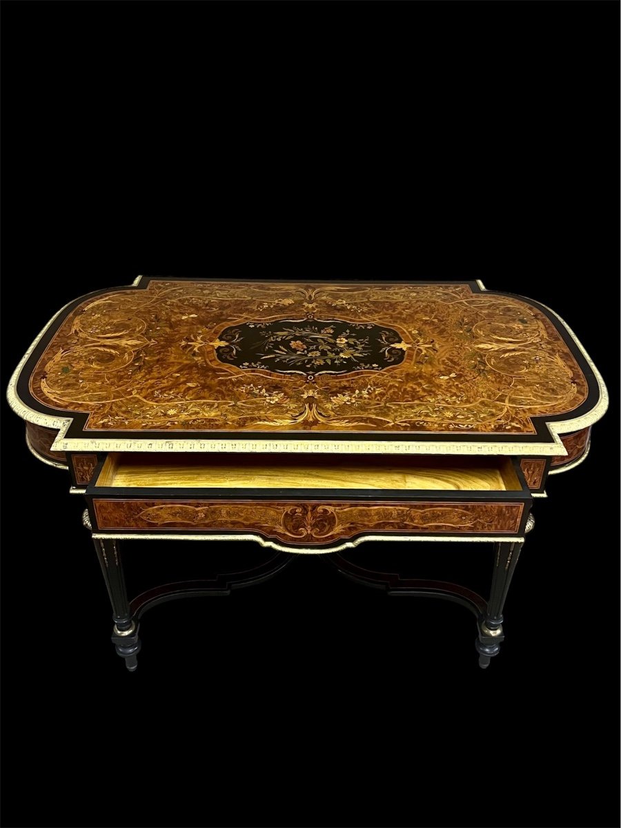 Center Table - Napoleon III Period-photo-2