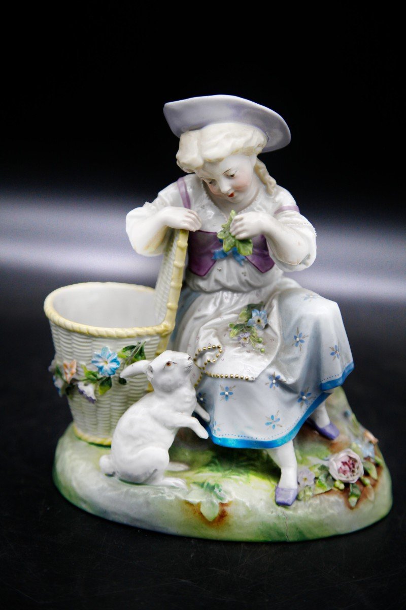 2 Policrome Biscuits In Paris Porcelain-photo-3