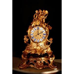 Grand Cartel - Napoleon III Clock