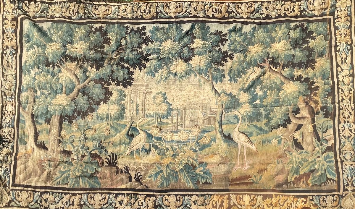 Grande Tapisserie Verdure Aubusson