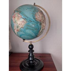 Terrestrial Globe XIX In Relief