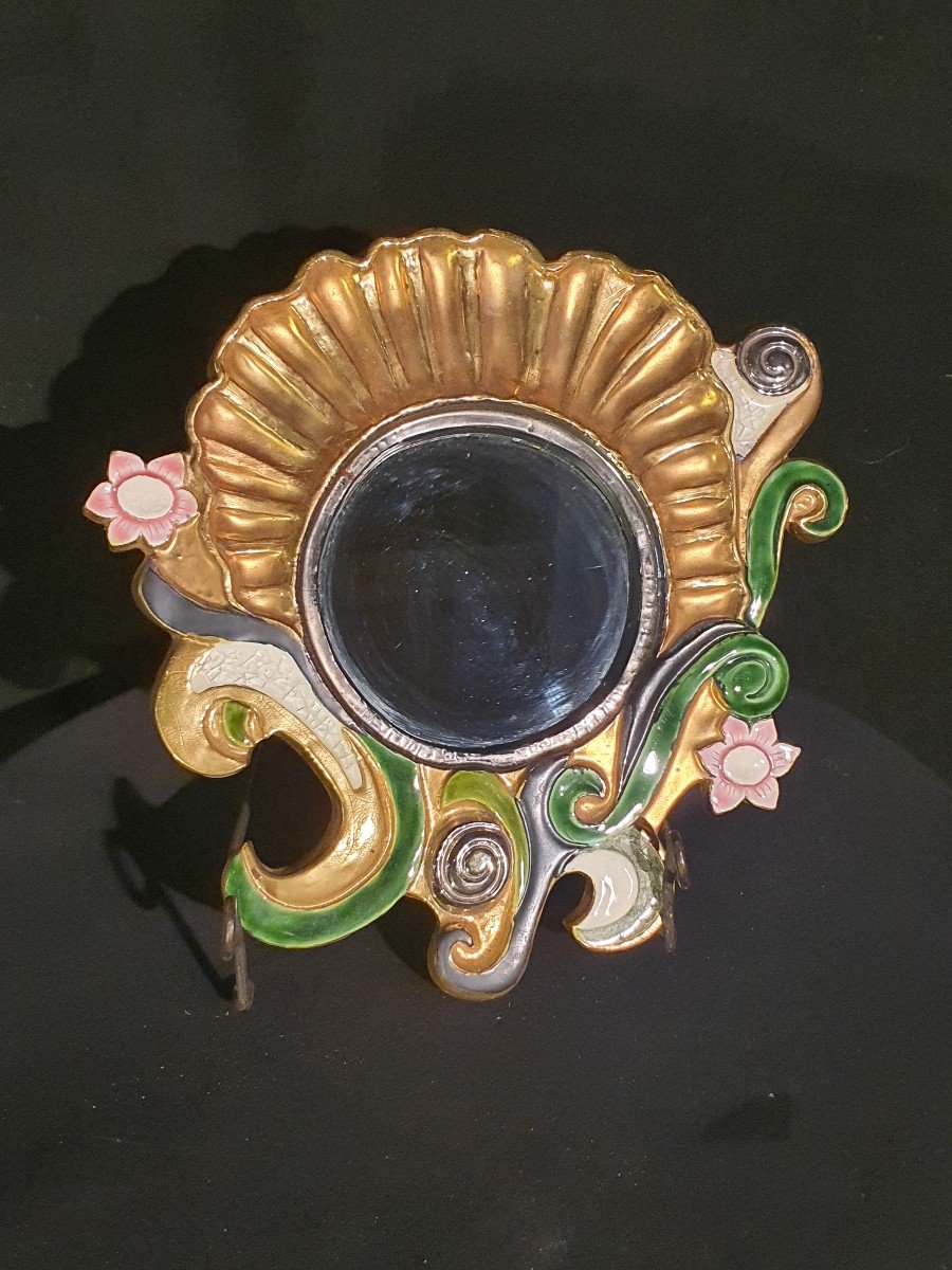 Marion De Crécy Mirror, Ceramic.-photo-2