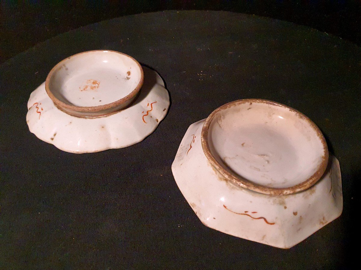 Pair Set Cups China XVIII Century.-photo-3