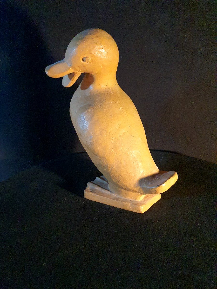 Art Deco Sculpture, Duck Amphora.