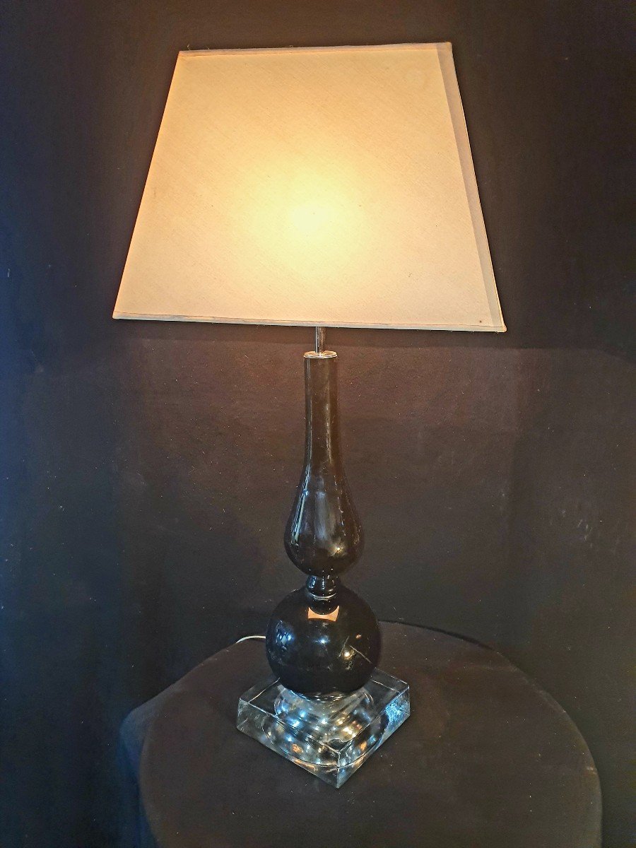 Lampe Vintage  Lucite Années 60 70.-photo-2