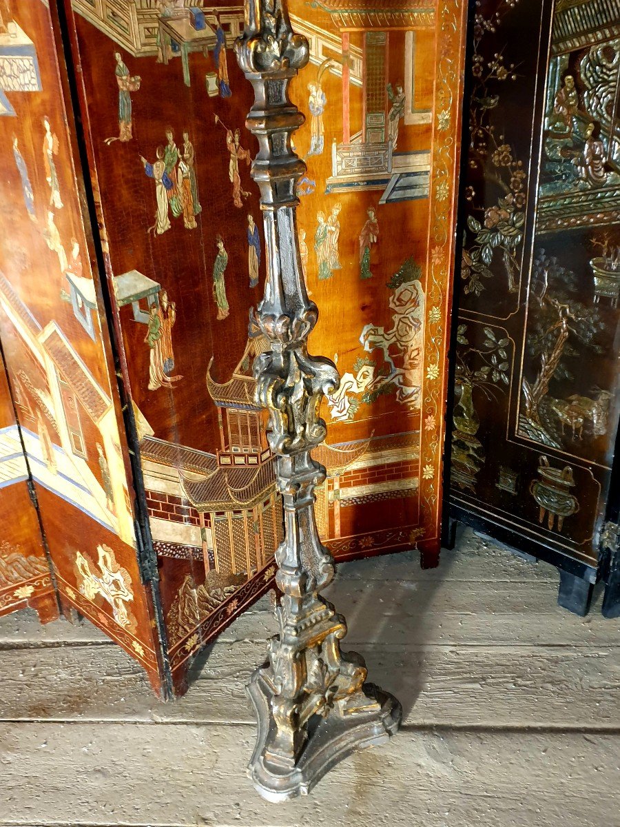 Candelabra, Louis XIV Torchere, Regency.-photo-2