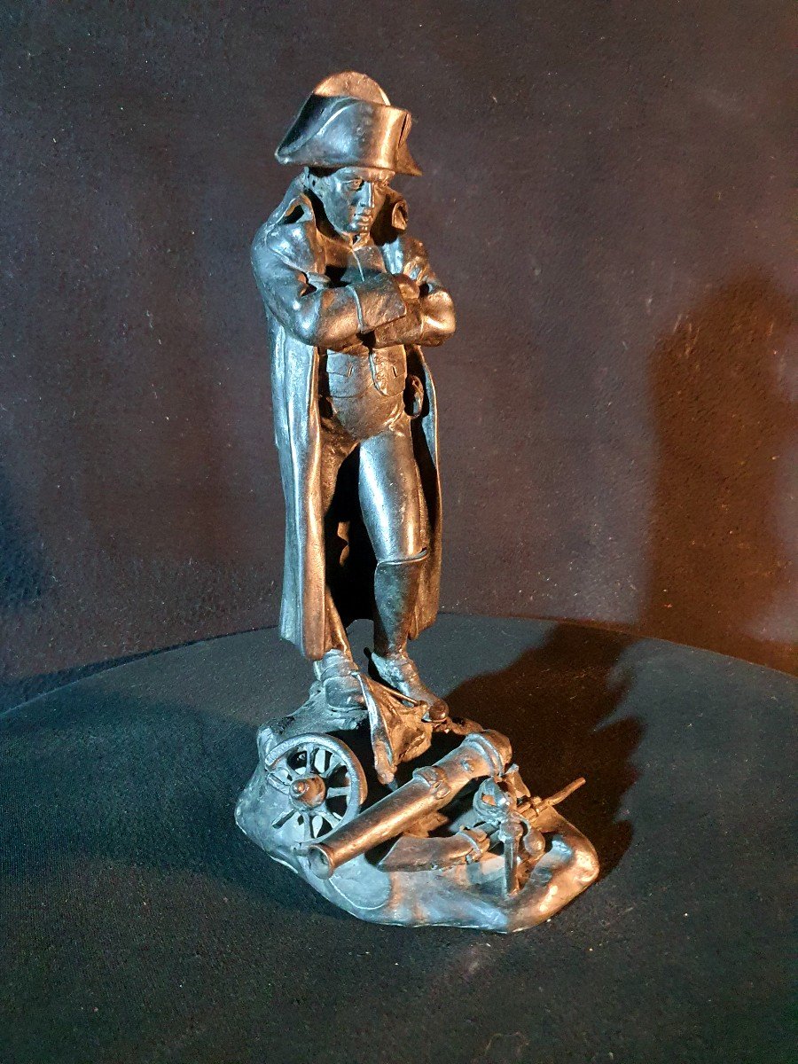 Sculpture Bronze Napoléon, XIX Siècle. 