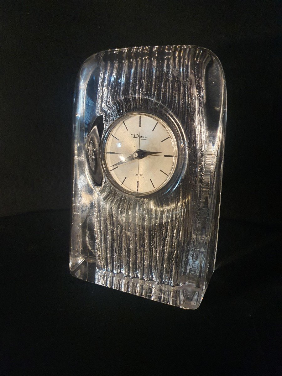 Daum Brutalist Crystal Pendulum. -photo-2