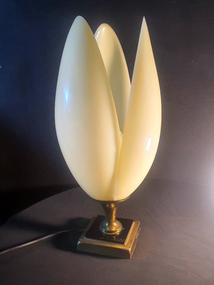 Vintage Tulip Lamp Maison Rougier.