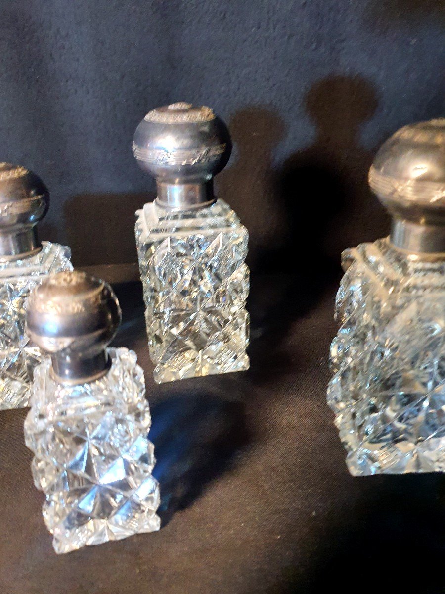 Perfume Toilet Set, Crystal, Esprit V Saglier.-photo-1