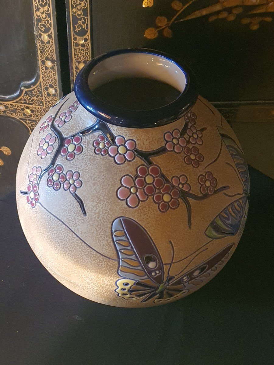 Vase Art Déco Amphora-photo-2