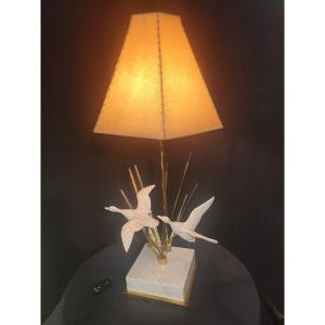 Vintage Lamp Wild Geese Spirit Lanciotto Galeotti.