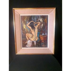 Nude Painting, Henrique Franco 1940.