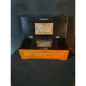 19th Century Mechanical Music Box. 