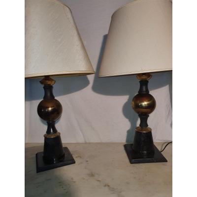 Pair Of Lamps 1950s, The Dolphin.